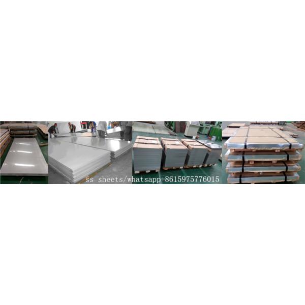 SS 304 L stainless steel sheet NO.4 HL and mirror finish with anti finger print