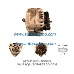 0124655004 0986042410 - BOSCH Alternator 24V 100A Alternadores