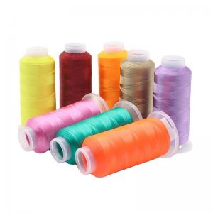 Buy cheap 120D/2 5000y Silk Embroidery Thread The Best Choice for T-shirt Embroidery Machines product