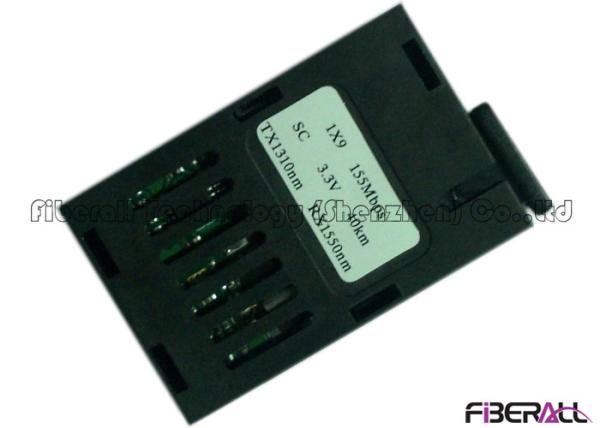 Quality SDH 155Mbps Ethernet Optical Transceiver Module With SC Single Fiber Interface for sale