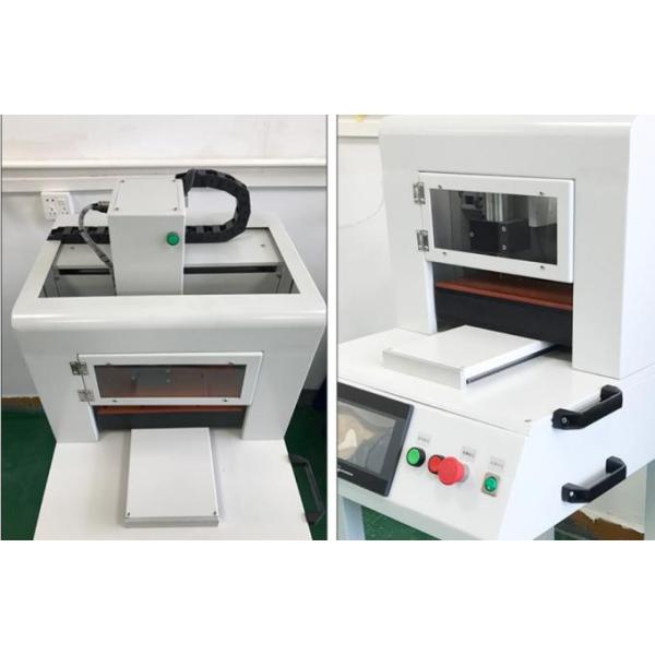 Desktop Mini PCB Router Machine with 3 Axis Driven System for Stamp Hole Curved PCBs