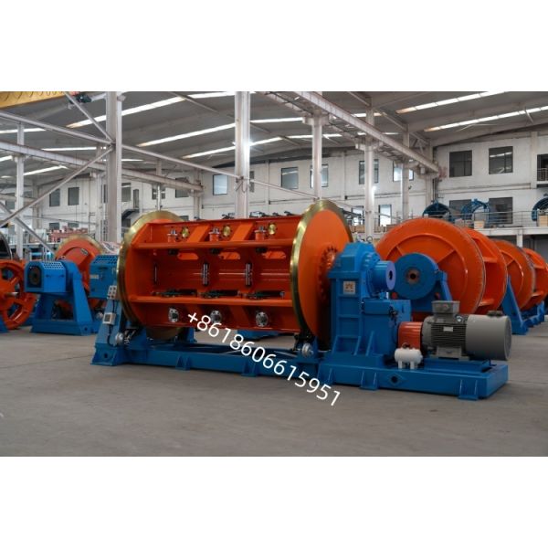 High Rigidity High Speed Rigid Frame Stranding Machine with Max Stranding Od 45mm for Cable and Wire Production