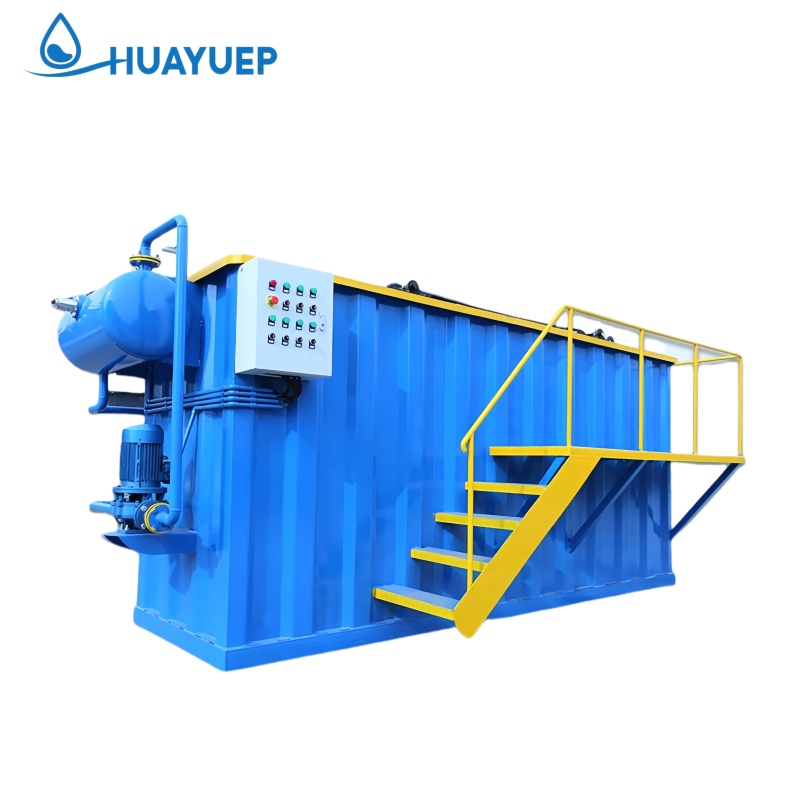 Integrated Dissolved Air Flotation Machine for Food Wastewater Treatment and Solid-Liquid Separation