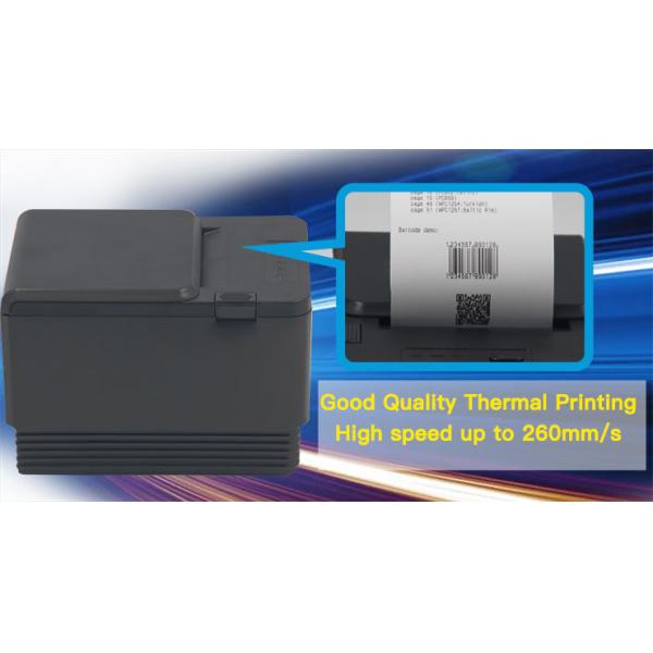 Mini Pos Printer with Auto Cutter and Multiple Language Support via Serial USB Ethernet