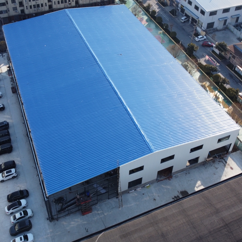 Buy cheap Lightweight Steel Frame Prefab Warehouse Q235B Q355B Material product