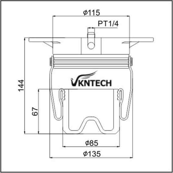 49710-3350 Hino Cabin Air Suspension Spring 50893914 49710-3300