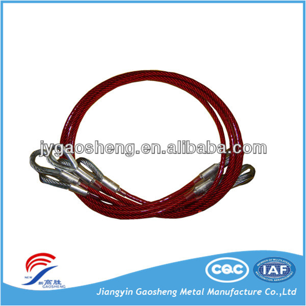 Pressed Flemish Eye Steel Wire Rope Sling High Carbon Steel DIN