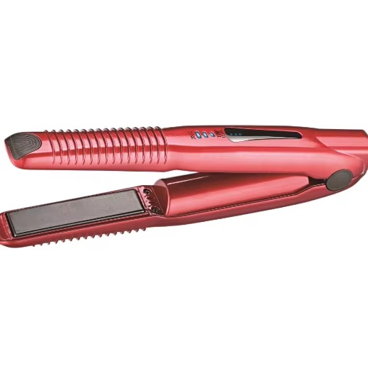 Professional Rechargeable 2600 Mah Li-Battery Hair Straightener with Ceramic