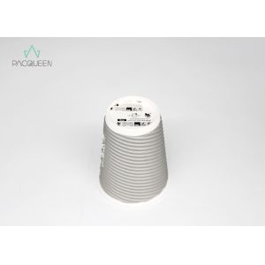 Food Grade Corrugated Ripple Paper Cups For Hot Coffee / Tea Drinking