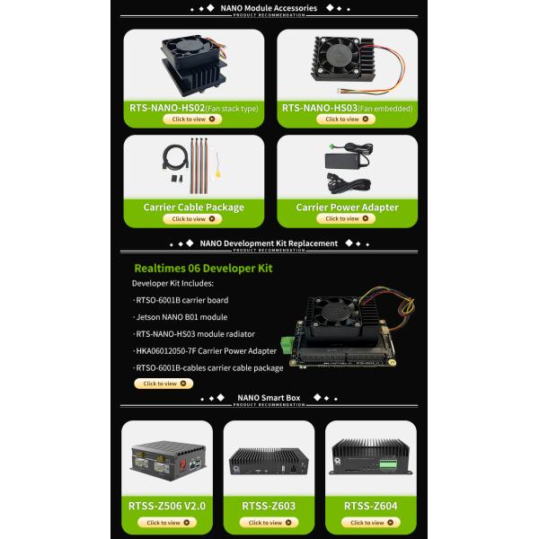 Jetson Nano Development Kit Support OEM/ODM Advanced AI Embedded Systems 4GB Developer Kit