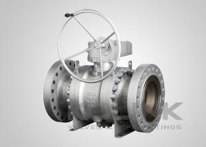 Buy cheap Reduced Port Trunnion Ball Valve API 607 Fire Safe DN50-DN1200 product