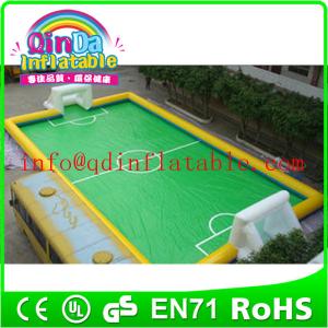 Buy cheap outdoor inflatable game for sale Inflatable Soccer Court/Soccer Field/Soccer Wall for Sale product