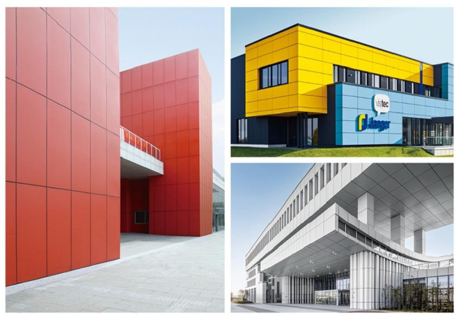 Versatile Aesthetic PE Aluminum Composite Panel 3mm - 6mm Thick Decoration Acp Wall Cladding 1000mm 1500mm
