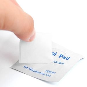 Buy cheap Disposable Alcohol Free Pads Disinfection Cotton Wipe Non Toxic Sterilization product