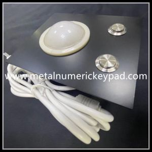 Metal Computer Mouse Trackball Waterproof IP67 Metal Mouse Positioner