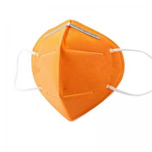 China Colorful Foldable FFP2 Mask Ultrasonic Welded With Adjustable Nose Belt on sale