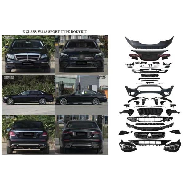 B CLASS Front And Rear Bumper Kits For Benz W213 Upgraded Version