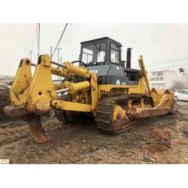 10M3 Blade Capacity Second Hand Bulldozer Shantui SD32 14.01L Fuel Consume
