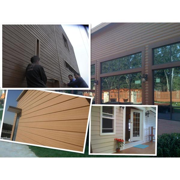 Modern Design Co-extrusion ASA Surface Wpc Panel for Waterproof Fire Protection Walls