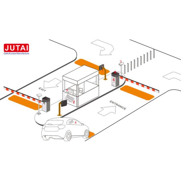 IP65 GP66 Middle Range EM Card Reader 100cm Distance Stable Working For Parking System