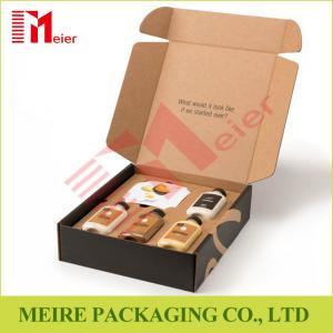 Buy cheap New Fashion Printing kraft paper box for cosmetic bottle Packaging Box with kraft holder product