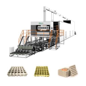 Buy cheap Pulp Egg Tray Molding Machine Automatic Using Recycling Waste Paper product
