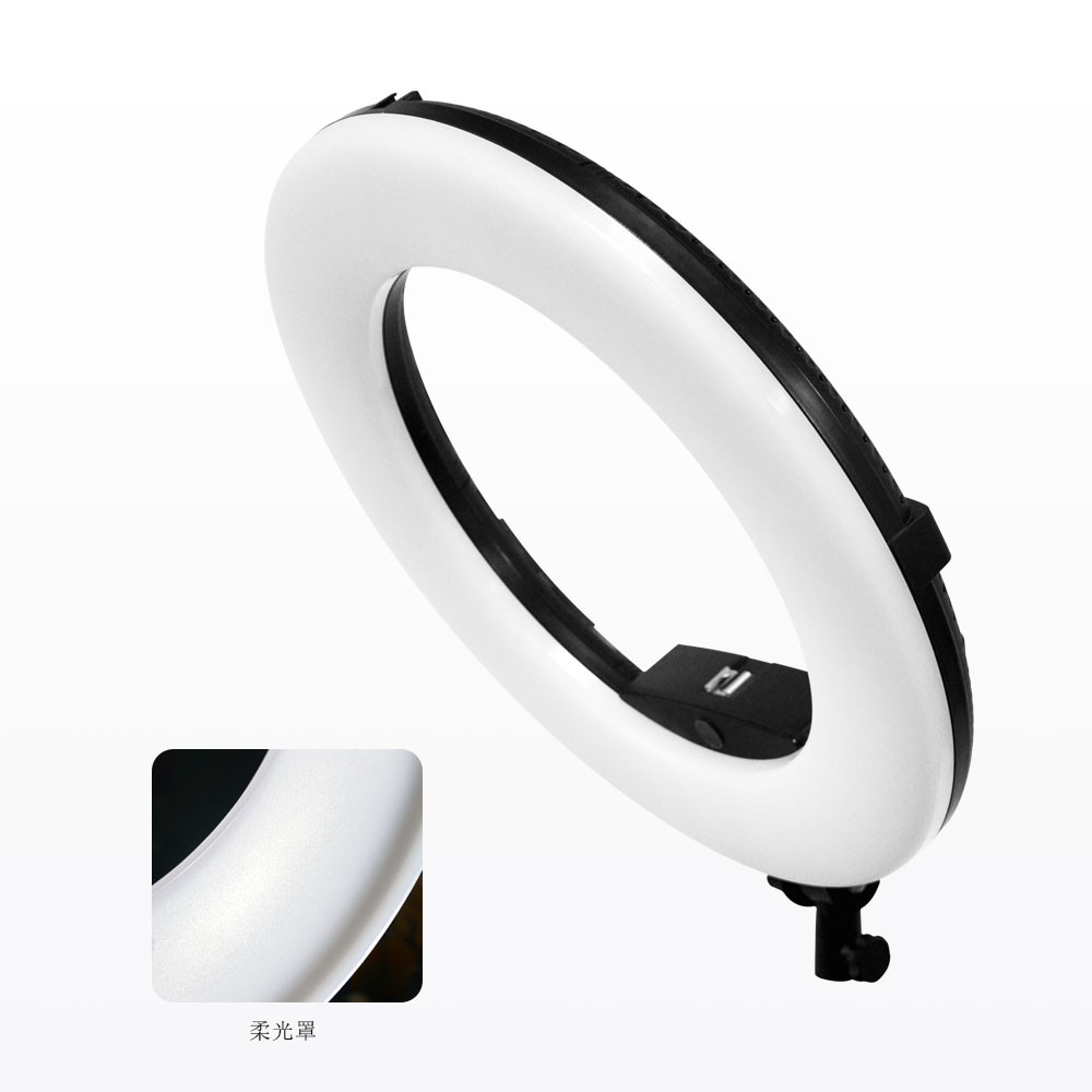 Yidoblo 18 Inch LED 48W Ring Light for Live Streaming Game Tiktok Makeup Video Selfie with Tripod Stand