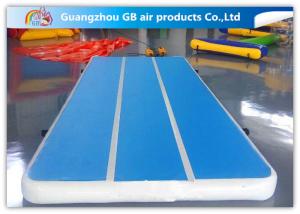 Buy cheap Tumble Track Inflatable Air Mat , Inflatable Sports Games Gym Mattress Training product
