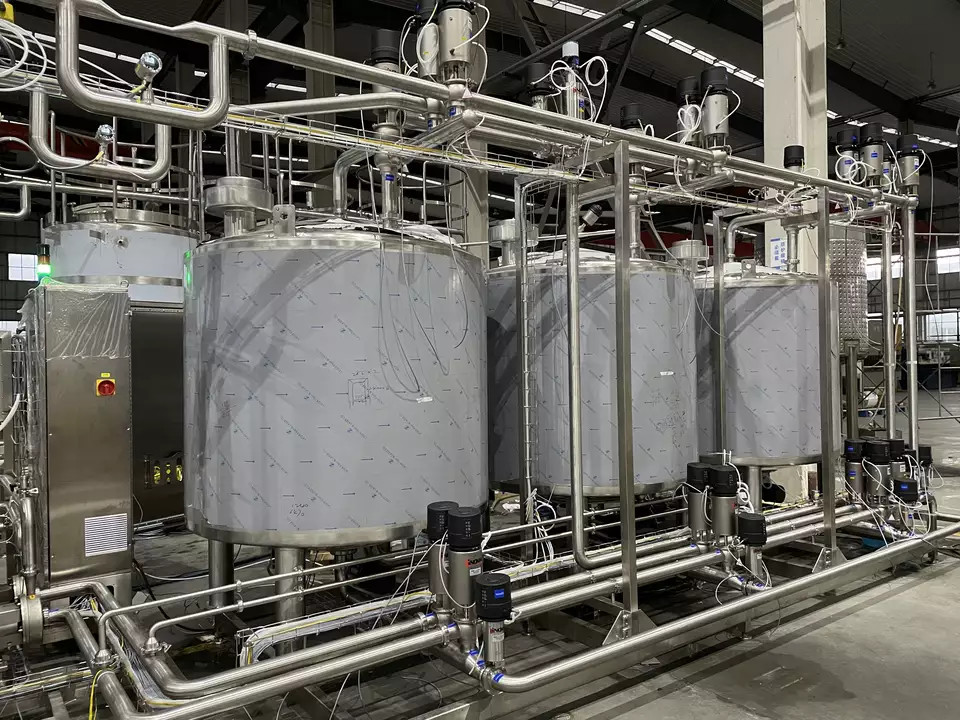 High Quality Customized Turnkey Project Solutions Complete UHT milk Production Plant Capacity 2-20T/H SUS304/316