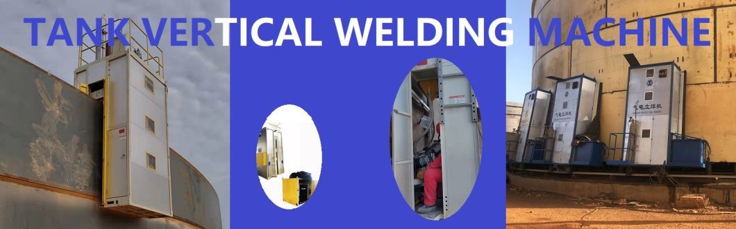 Automatic Vertical Seam Welding Machine Tank Construction Equipment