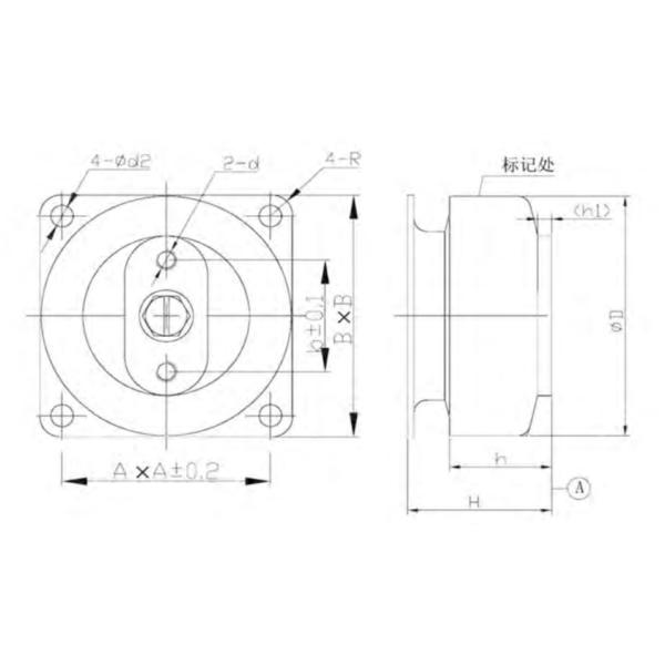 JZP-3.0B-SC Customized Rubber Shock Absorber for Stable Equipment Operation and Reduced Wear and Tear