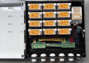Buy cheap DIN Rail Mounting PLC Power Meter Box , Keypad Split Electric Meter Box Replacement product