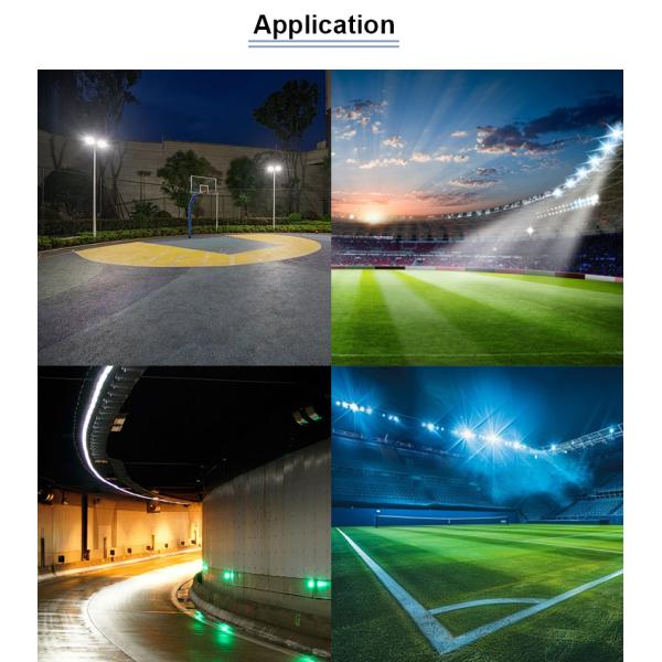 100W 10,000LM LED Flood Light with Precision Lens - Super Bright Spotlight,Gray color IP65 Waterproof,New 2025 Model for outdoor use