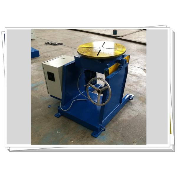 Manual Tilt Adjustable Speed 300kg Rotating Welding Positioner Foot Pedal