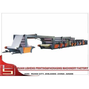 Buy cheap resin plate Flexographic Printing Machine with rotary die - cutter product