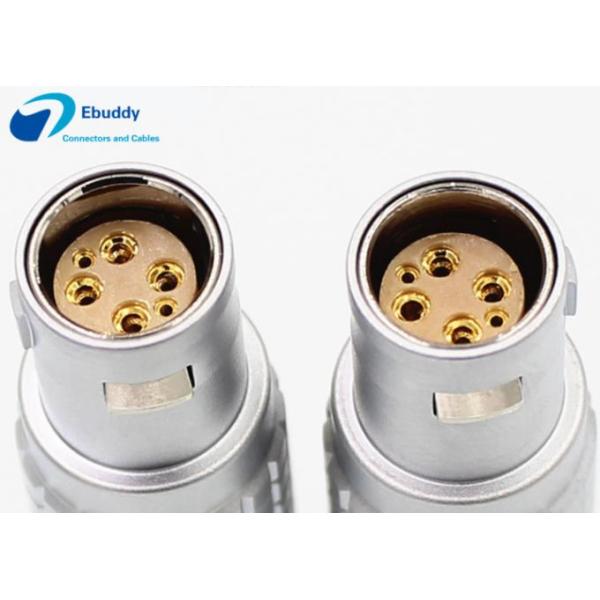 6 Pin Lemo Camera Wire Connector Metal Material For Red Epic