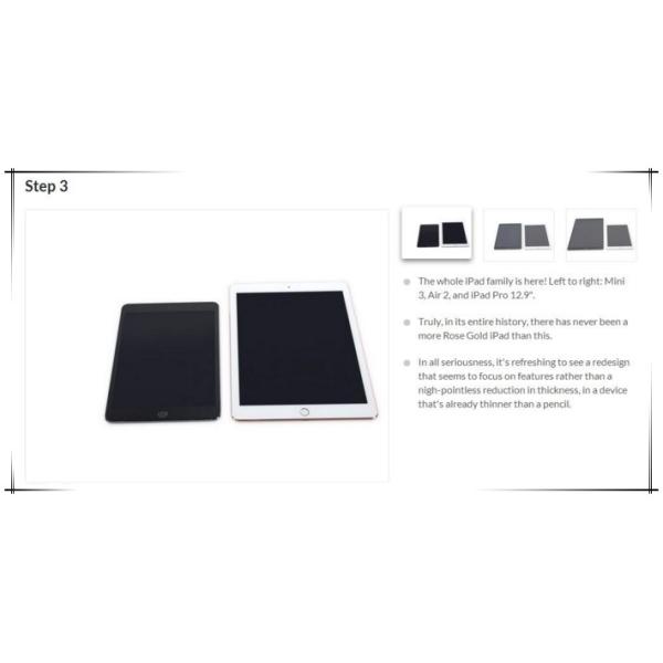 OEM lcd touch screen digitizer assemby for ipad, ipad pro replacement