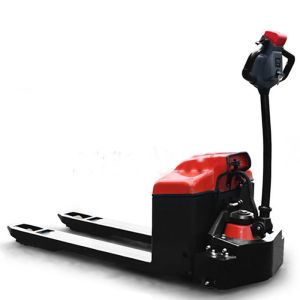 Buy cheap 2T 4400LBS Semi Electric Stacker Truck Industrial Material Handling Equipment product