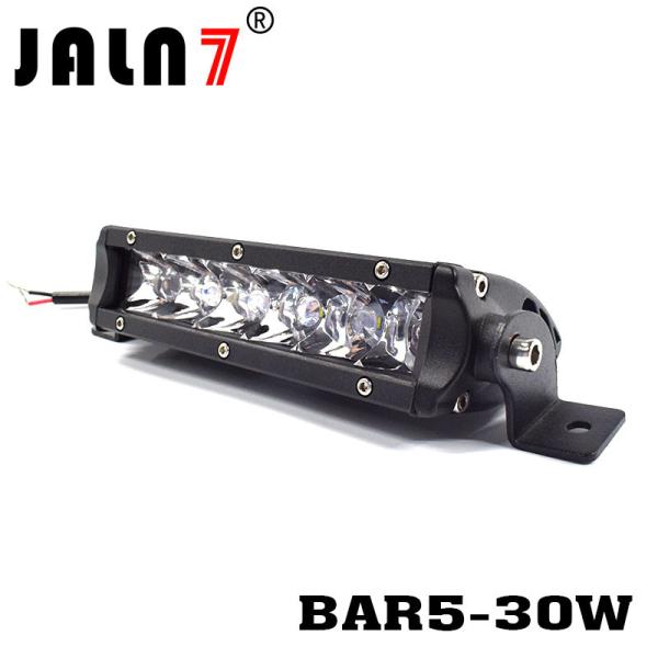 LED Light Bar JALN7 7.5Inch 30W CREE Original Spot Flood LED Driving Lamp Super Bright Off Road Lights LED Work Light