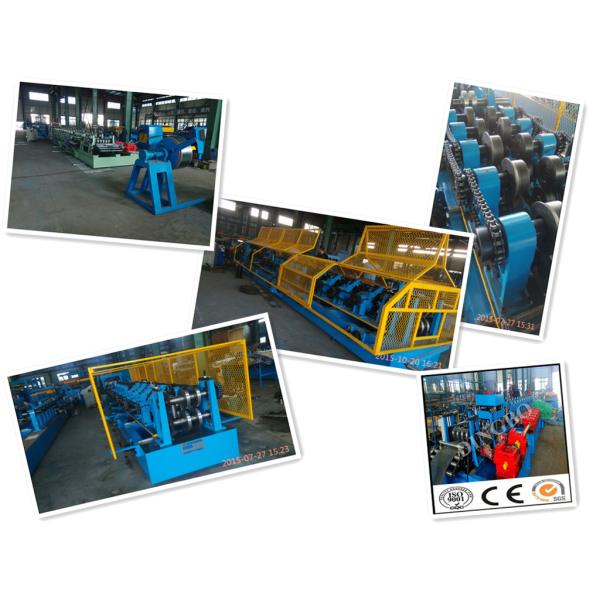 Metal Adjustable Seamless Gutter Machines For Construction Material