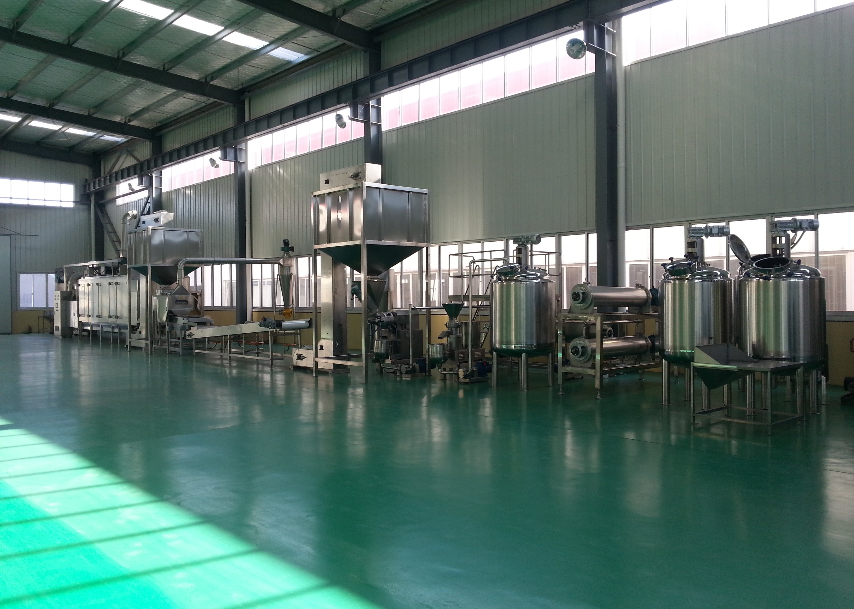 CE 500kg/H 150kw Peanut Butter Manufacturing Machine