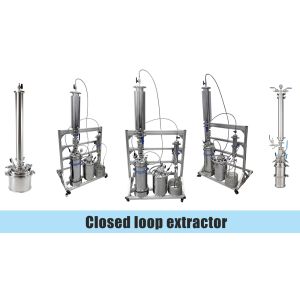 China SS304 2LB Bho Closed Loop Extraction Machine Mirror Polish on sale