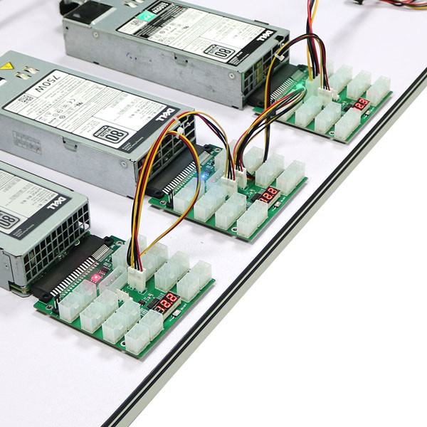 ATX 16x 6Pin Power Supply Breakout Board Adapter For Dell Brand / PSU / BTC Mining