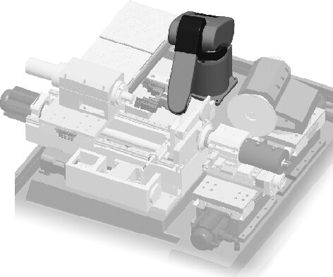 Step Down Cnc Tool Grinding Machine Automatic loading and unloading