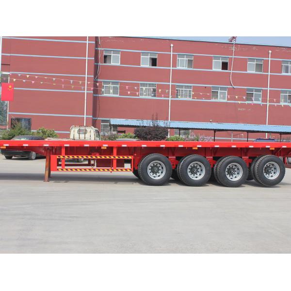 3 Axles Extendable Flatbed Container Semi Trailer for 40ft to 45ft OE NO. Extendable