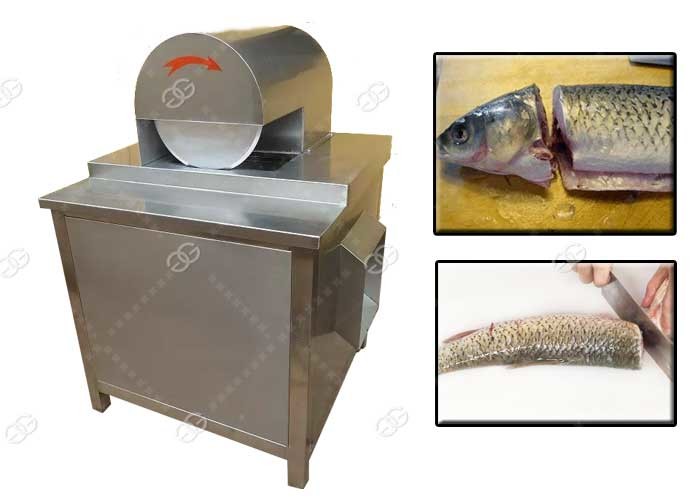 Stainless Steel Meat Processing Machine , Fish Head Cutting Machine High