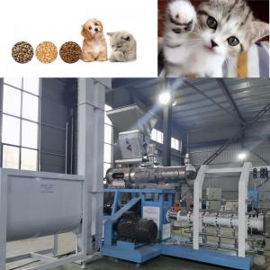 Buy cheap 350kg/H Floating Fish Feed Production Line Pet Floating Fish Feed Pellet Machine product