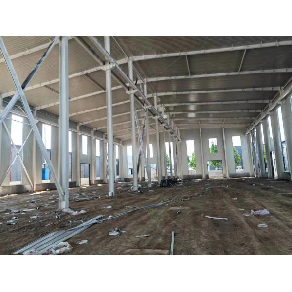 Quality Industrial Frame Q235 Q355 Prefab Steel Construction For Warehouse for sale
