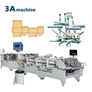 Buy cheap CQT*900YG-2 Bottom Lock Paper Lunch Box Making Machine for Paperboard 250g-650g Made product