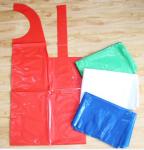 Plastic HDPE LDPE Throw Away Aprons Disposable Single Folded Waterproof